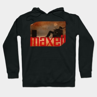 break the sound barrier, maxell retro vintage Hoodie